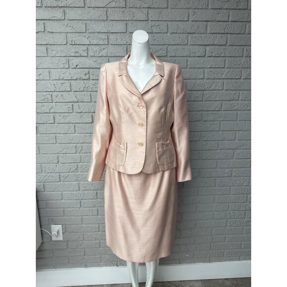 Le Suit Women Skirt Suit Set Size 10P - Picture 1 of 11